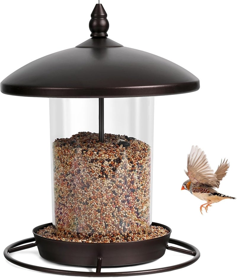 Youvip Metal Roof Bird Feeder - Chew Proof for Outdoor - Image 1